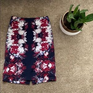 Antonio Melani Floral Pencil Skirt